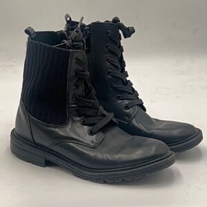 Sam Edelman Black Woman’s lace-Up Boots